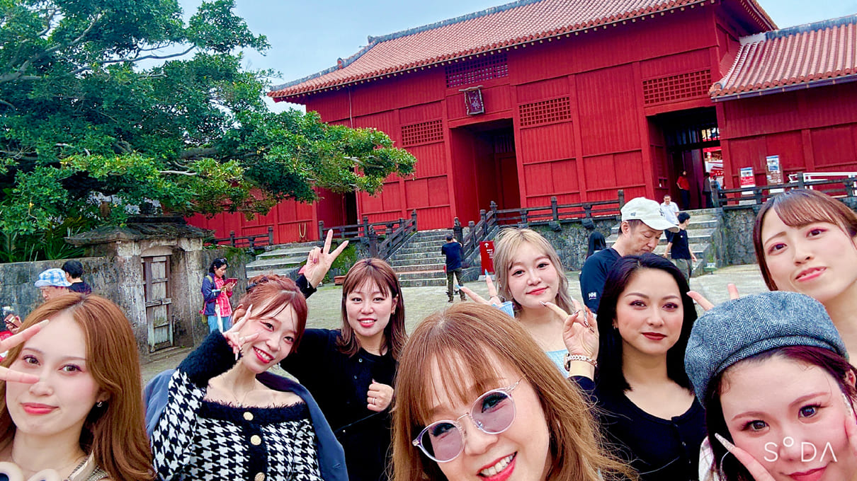 博多と天神エリアで募集しているネイリストの職場雰囲気｜沖縄への社員旅行